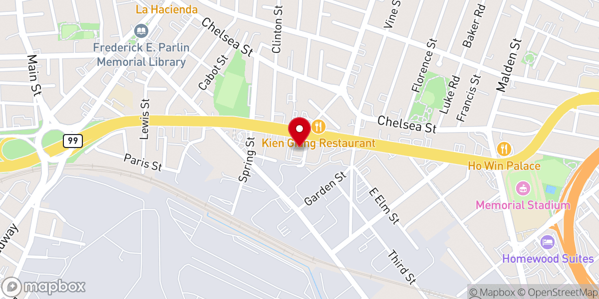 Map showing location of Ministerio Dios Habla Hoy