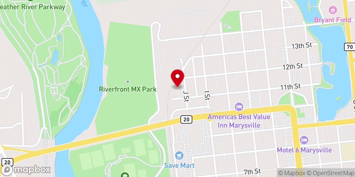 Map showing location of The Point