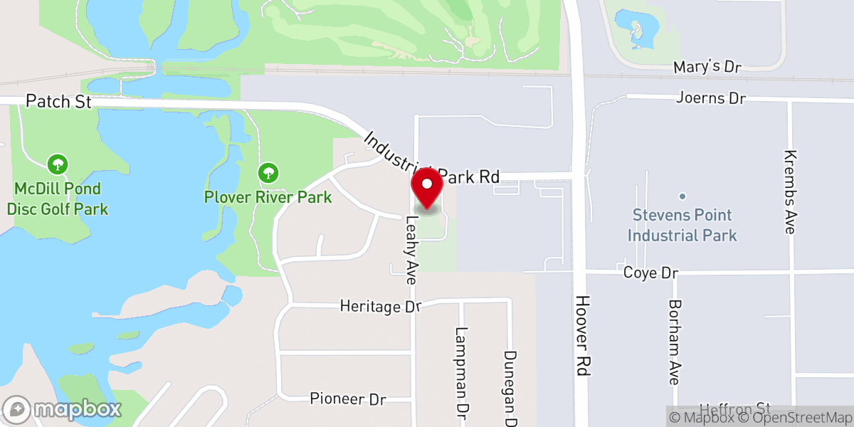 Map showing location of Christ the Rock Apostolic Church
