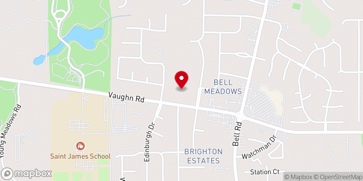 Map showing location of Koren First Methodist Church of Montgomery