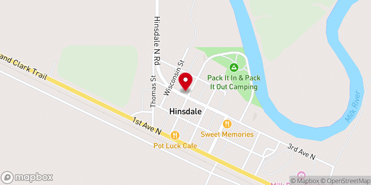 Map showing location of Saint Albert Catholic Church