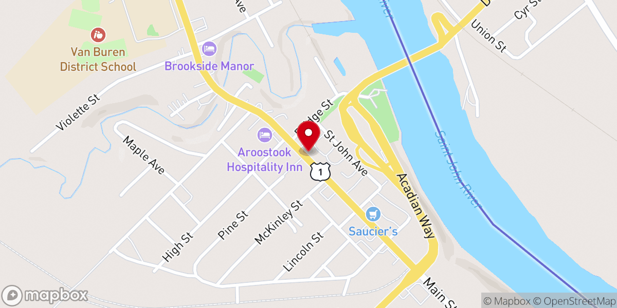 Map showing location of Soteria Ministries