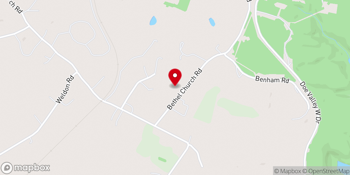 Map showing location of Meade County Auto Salvage