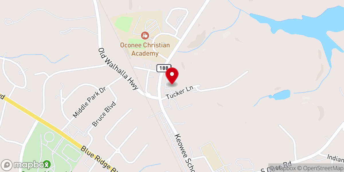 Map showing location of Crossgate Church Pca