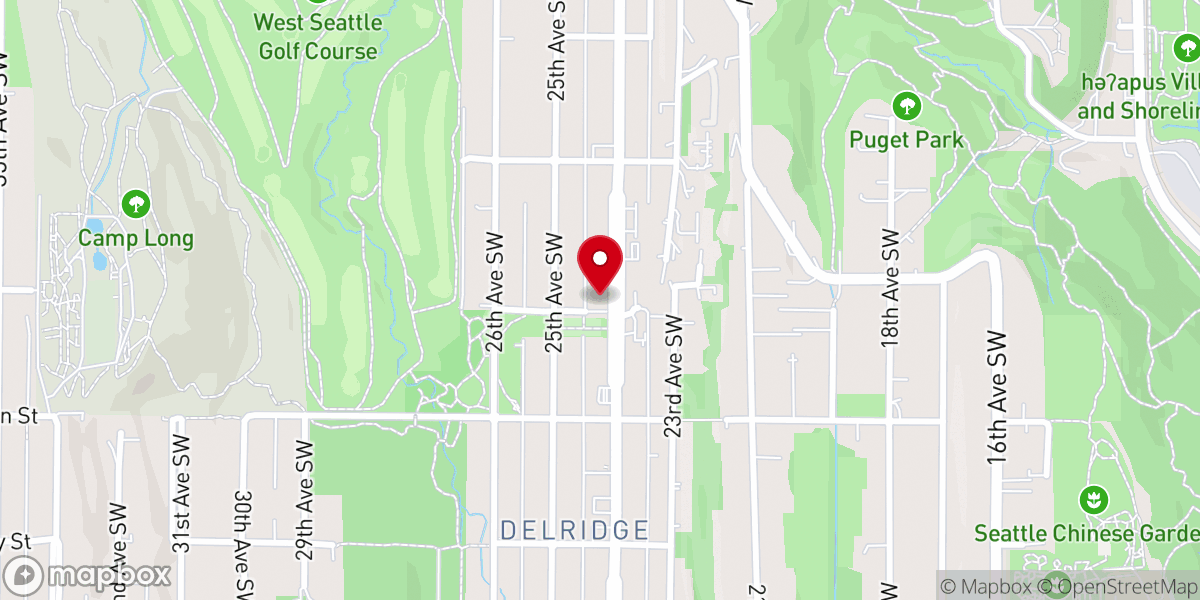 Map showing location of Full Gospel Pentecostal Church