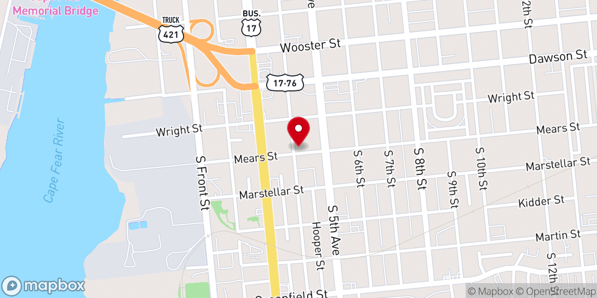 Map showing location of Ministerio Internacional Pentecostes Arca De Salvacion Inc
