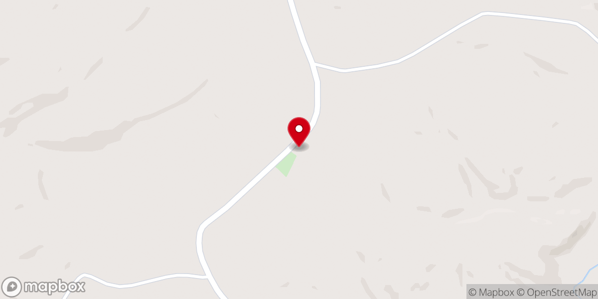 Map showing location of Bethel Missionary Baptist Church