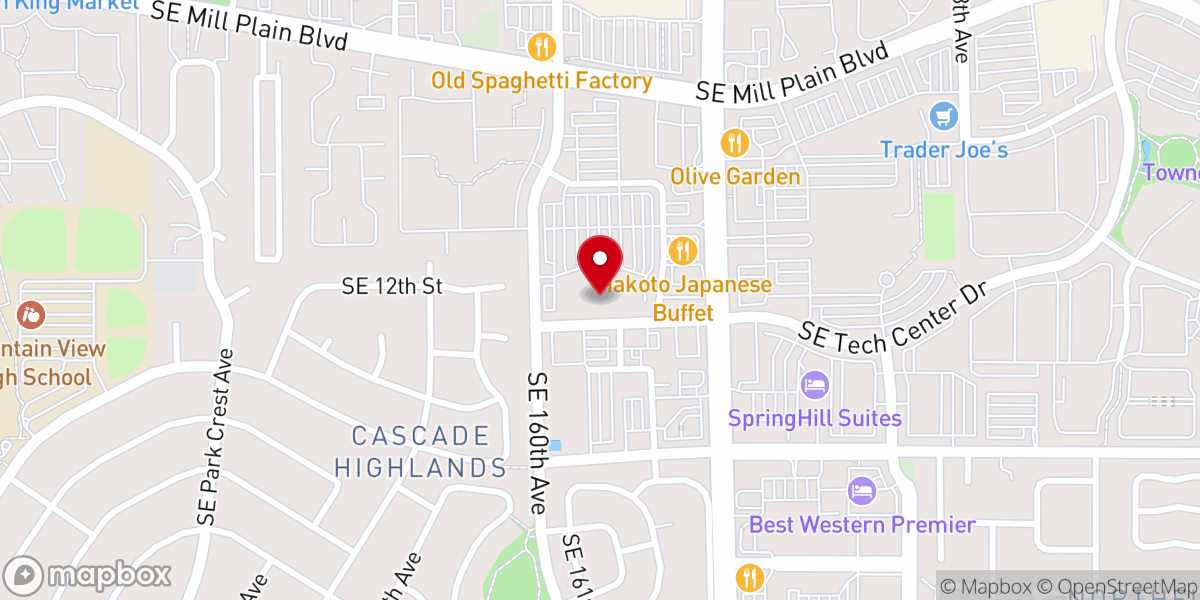 Map showing location of The Branch Christian Church