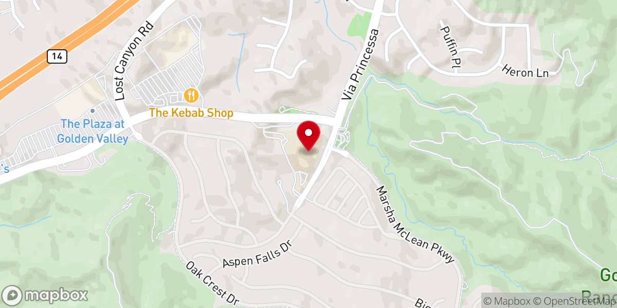 Map showing location of Mission Church