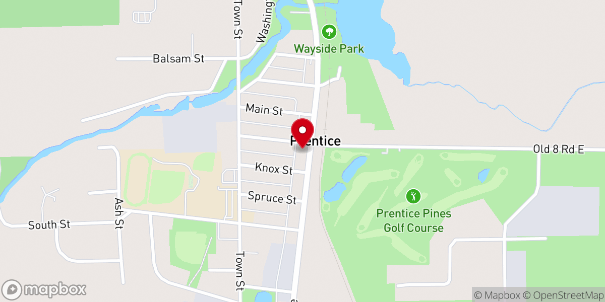 Map showing location of New Beginnings Lutheran Church