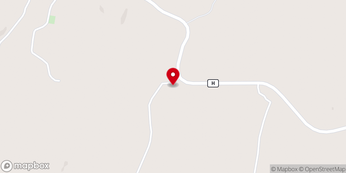 Map showing location of Antioch Church