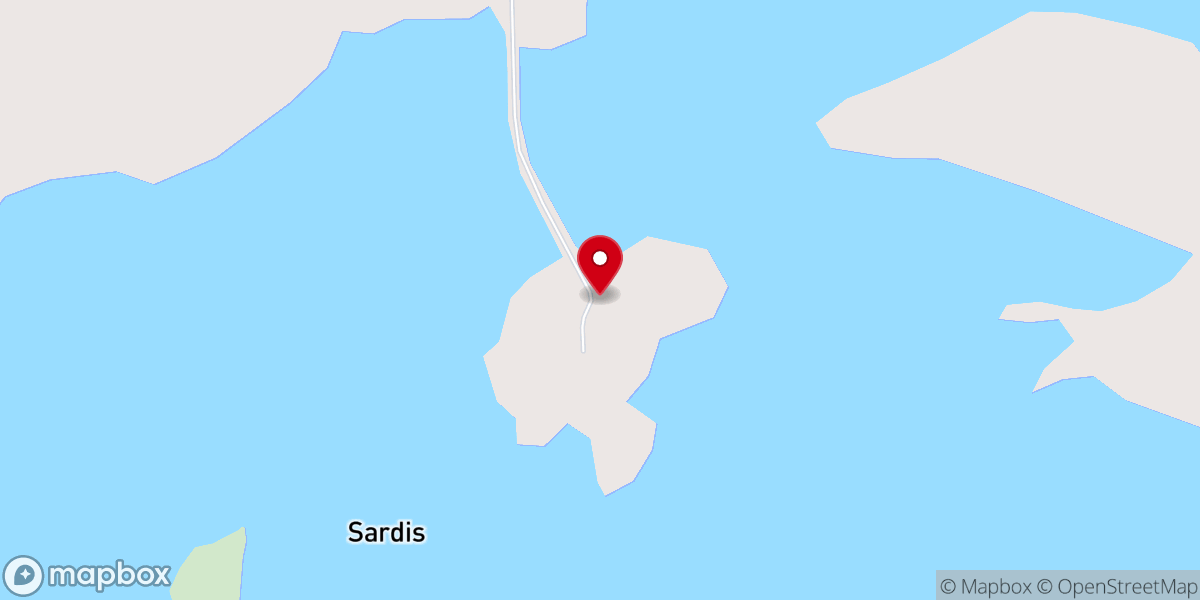 Map showing location of Mission Church