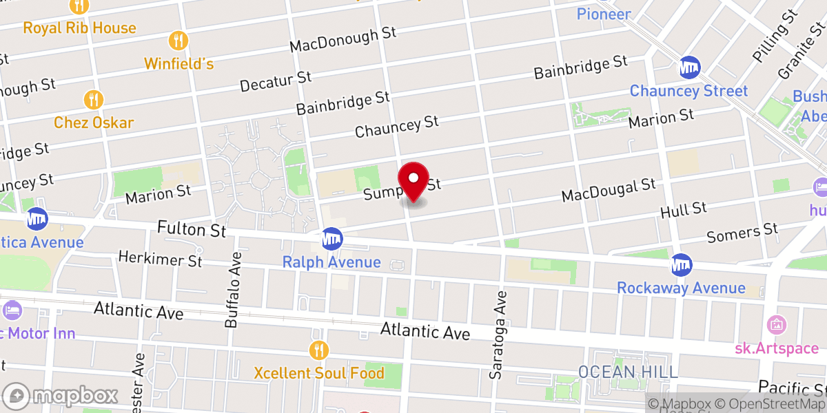 Map showing location of Second Chance Ministries