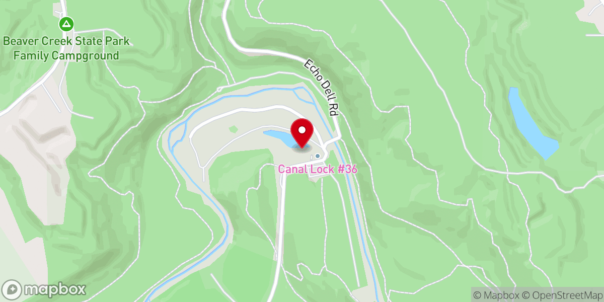 Map showing location of Vodrey Chapel