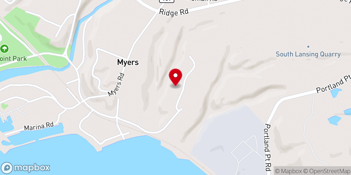 Map showing location of Church of the Acraya