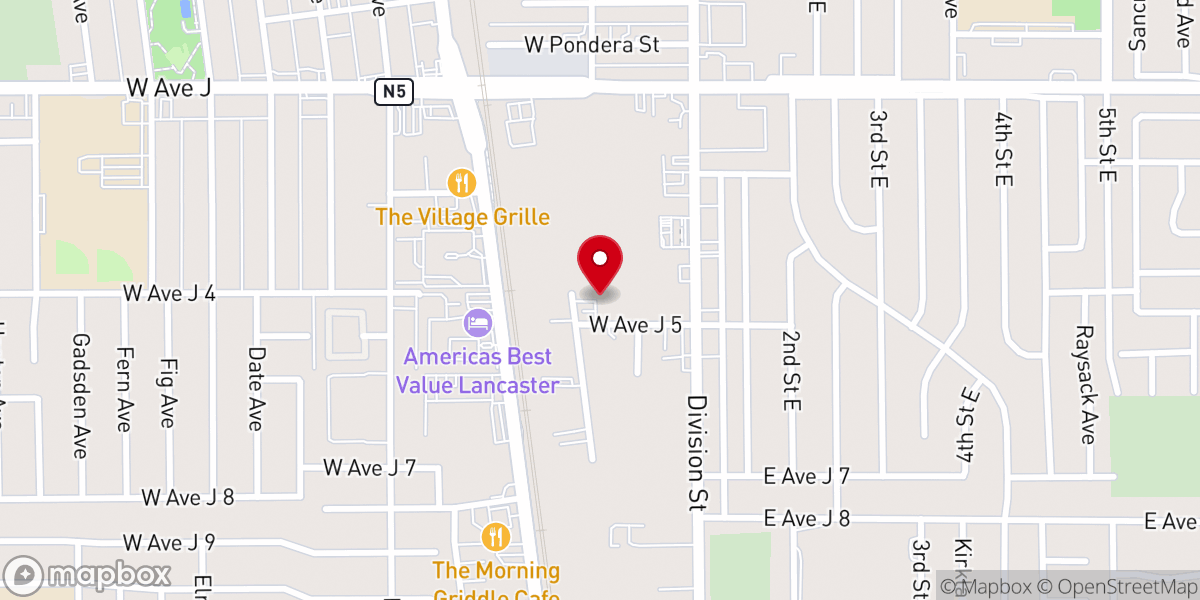 Map showing location of Throne Room Ministries
