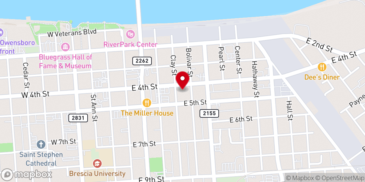 Map showing location of S S Joseph & Paul Parish Hall