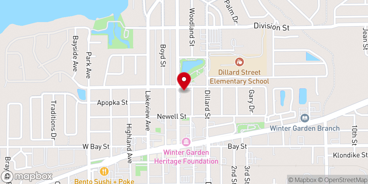 Map showing location of Church of the Messiah Episcopal