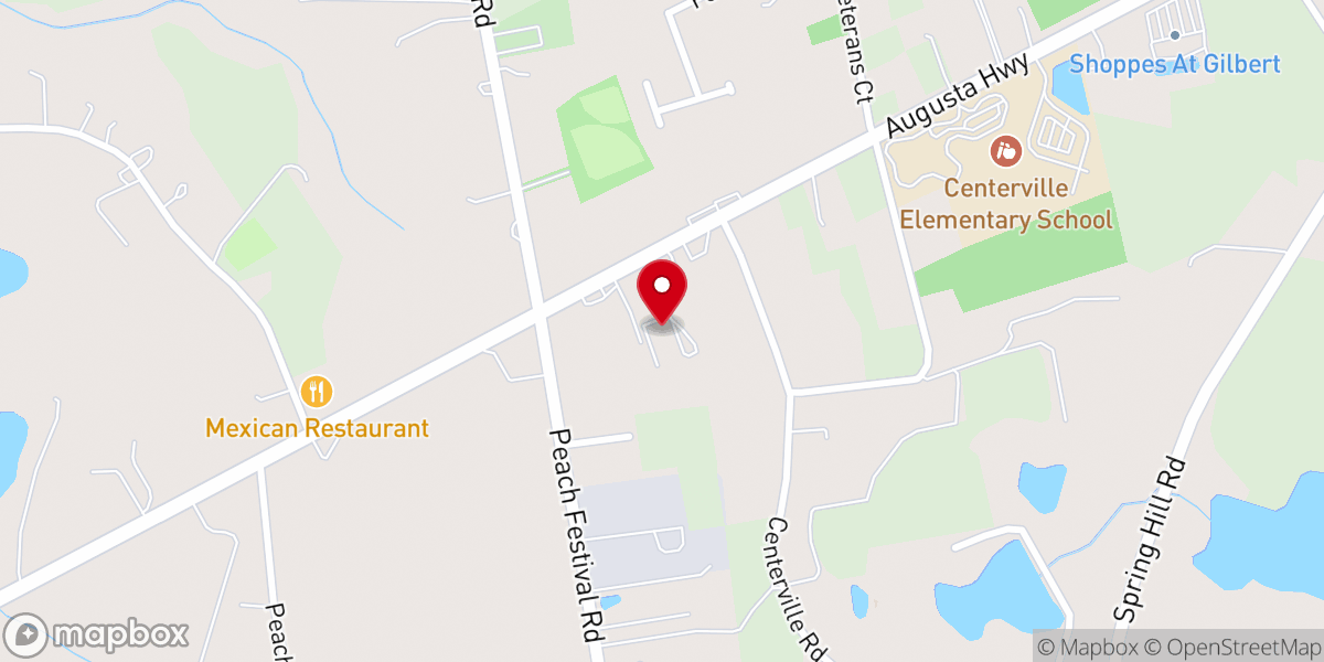 Map showing location of RADIUS Church - Centerville