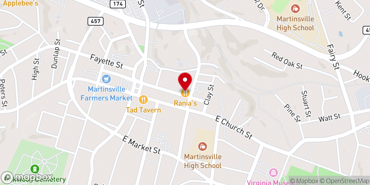 Map showing location of First UMC Uptown Ministry Center