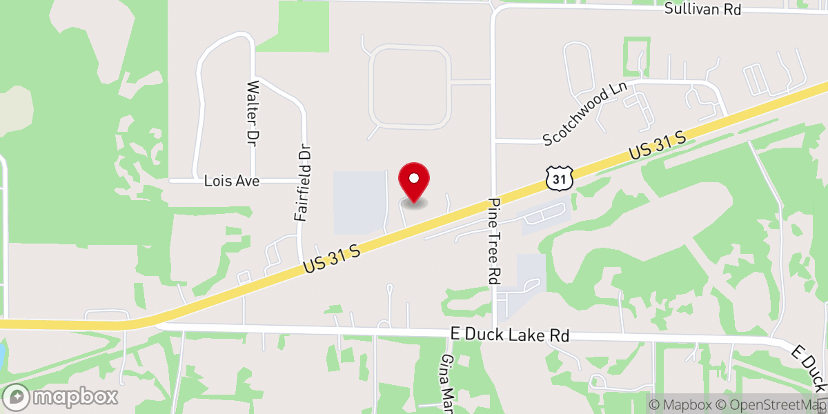 Map showing location of Bible Methodist Church
