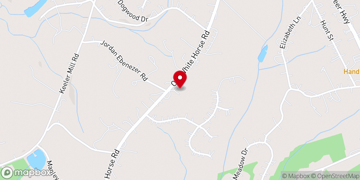 Map showing location of Gateway Baptist Church