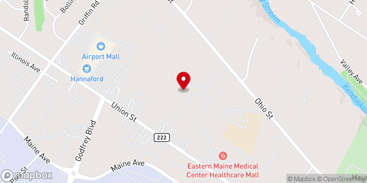 Map showing location of Messiah Baptist Church