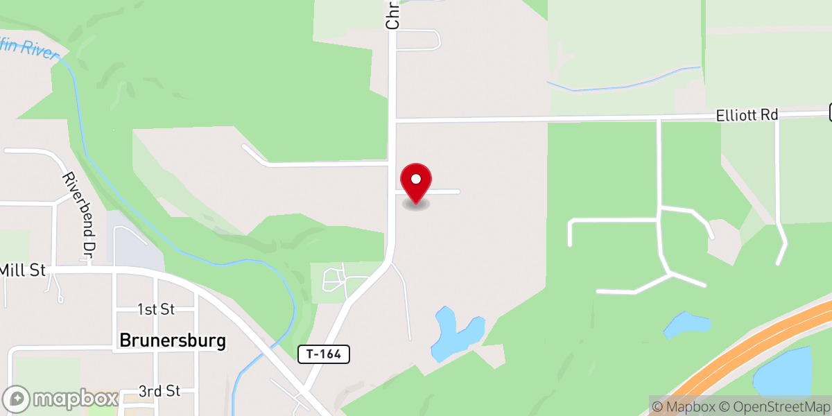 Map showing location of Restoration Tabernacle