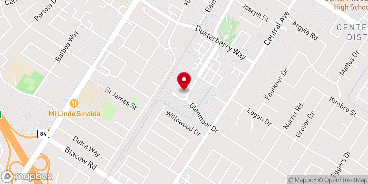 Map showing location of Filipino-American United Church