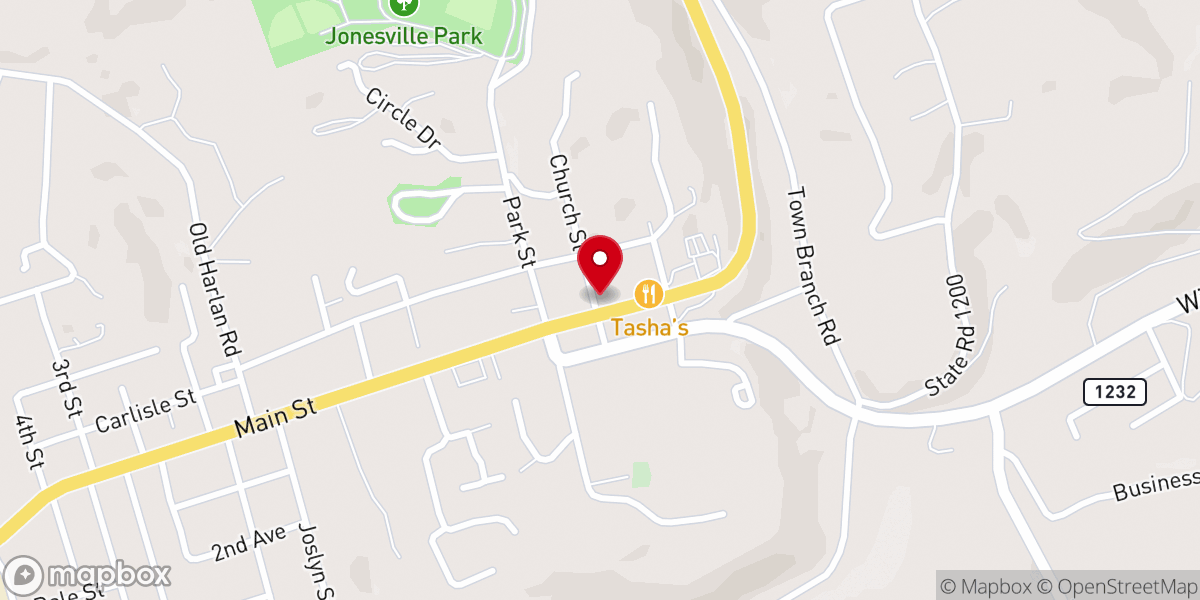 Map showing location of First United Methodist Church