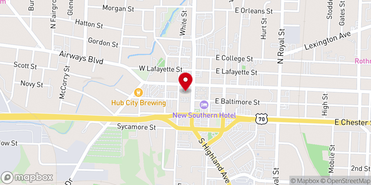 Map showing location of Defender of Truth Magazine