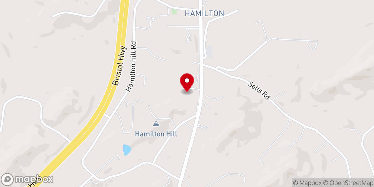 Map showing location of Southwest Radio Church - Bluff City