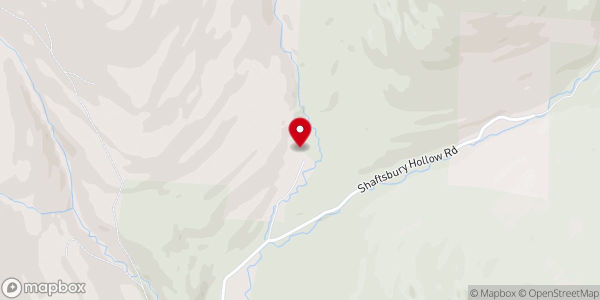 Map showing location of Spirit Hollow