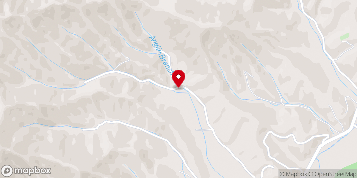 Map showing location of Bible Baptist Church