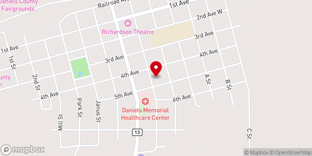 Map showing location of St.Philip Bonitus Parish