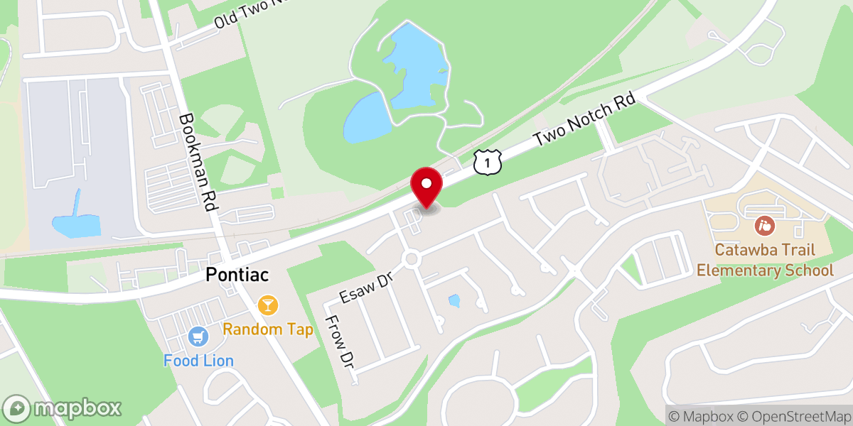 Map showing location of Miracle Outreach Deliverance Church