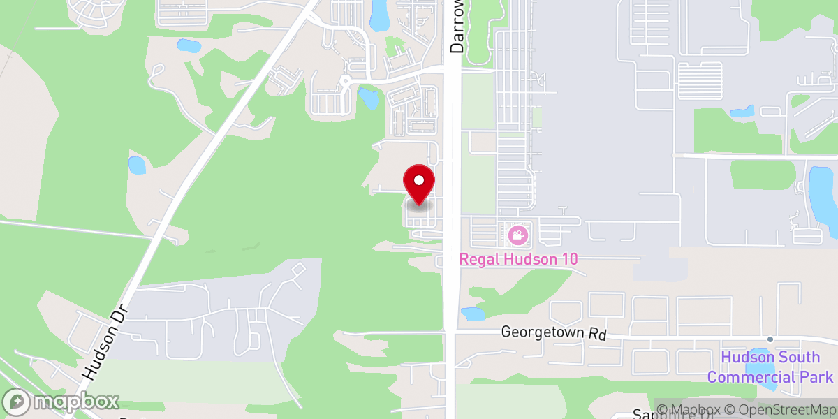 Map showing location of Christ Community Chapel - Student Center & Center for Care