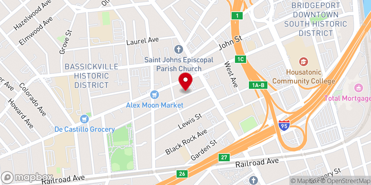 Map showing location of Trinity Productions Inc