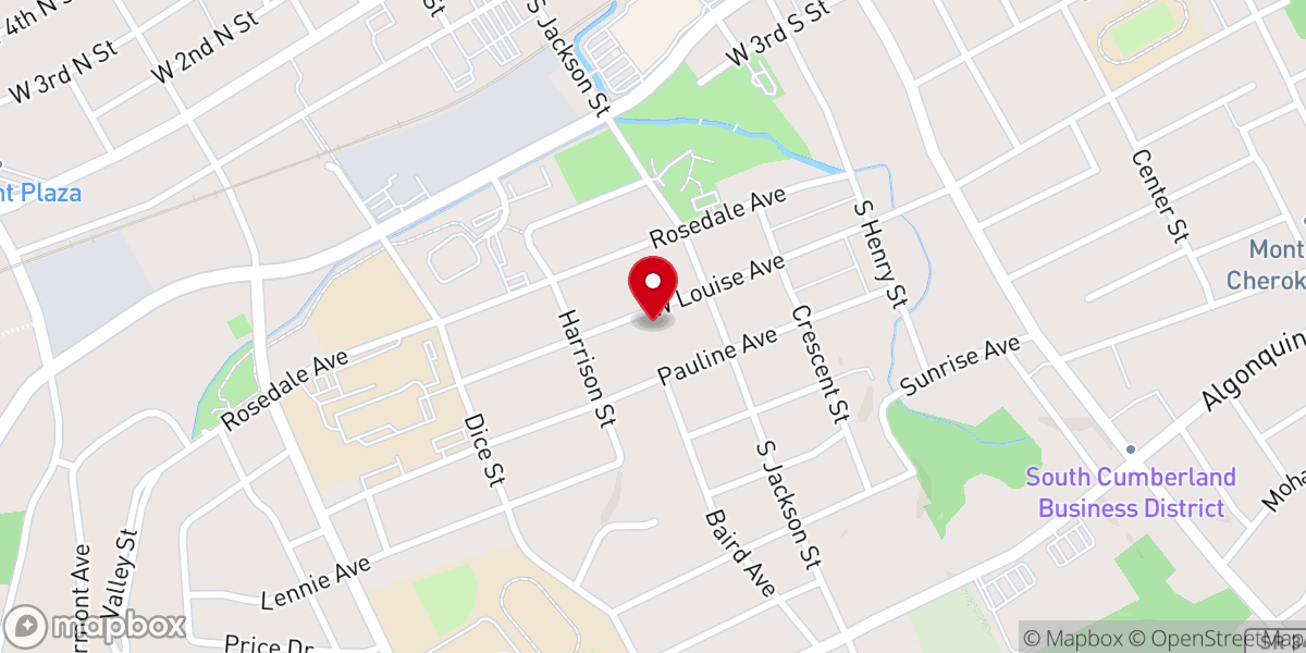 Map showing location of Iglesia Betel Internacional