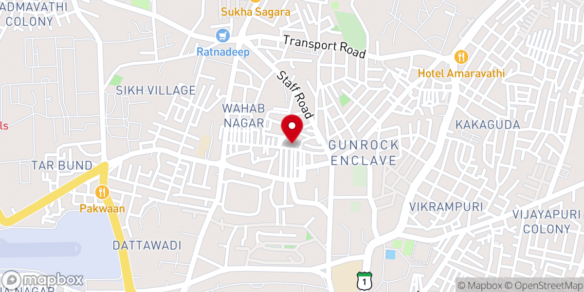 Map showing location of St. Anthony's Church Mudfort