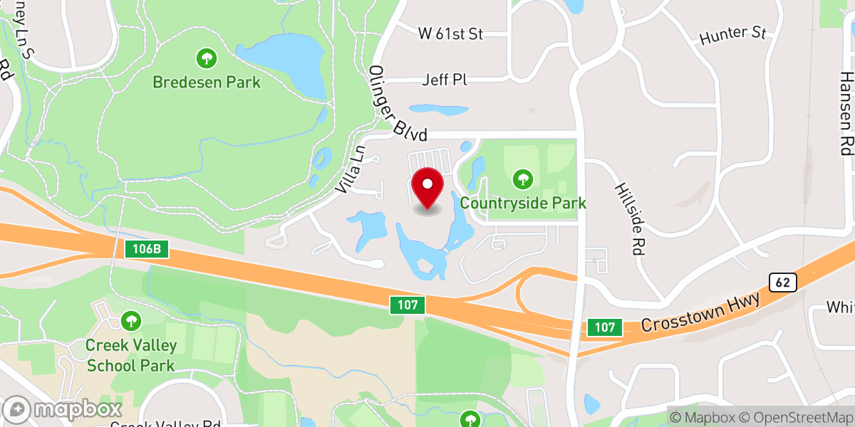 Map showing location of Meetinghouse Church