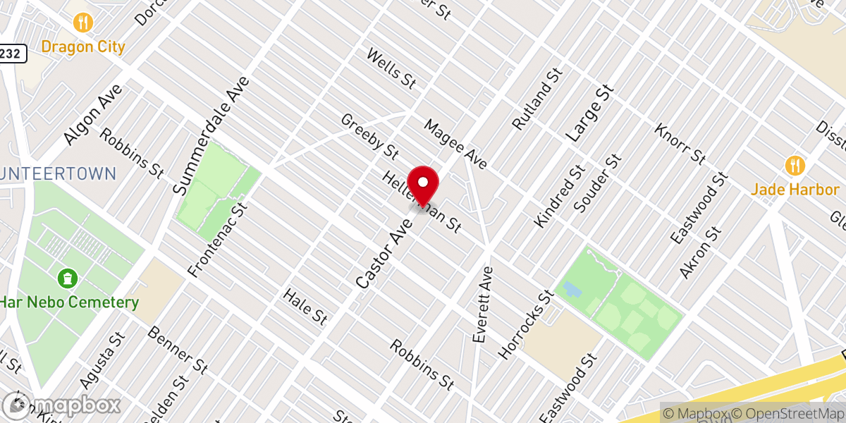 Map showing location of Emmanuel Indian Pentecostal Church