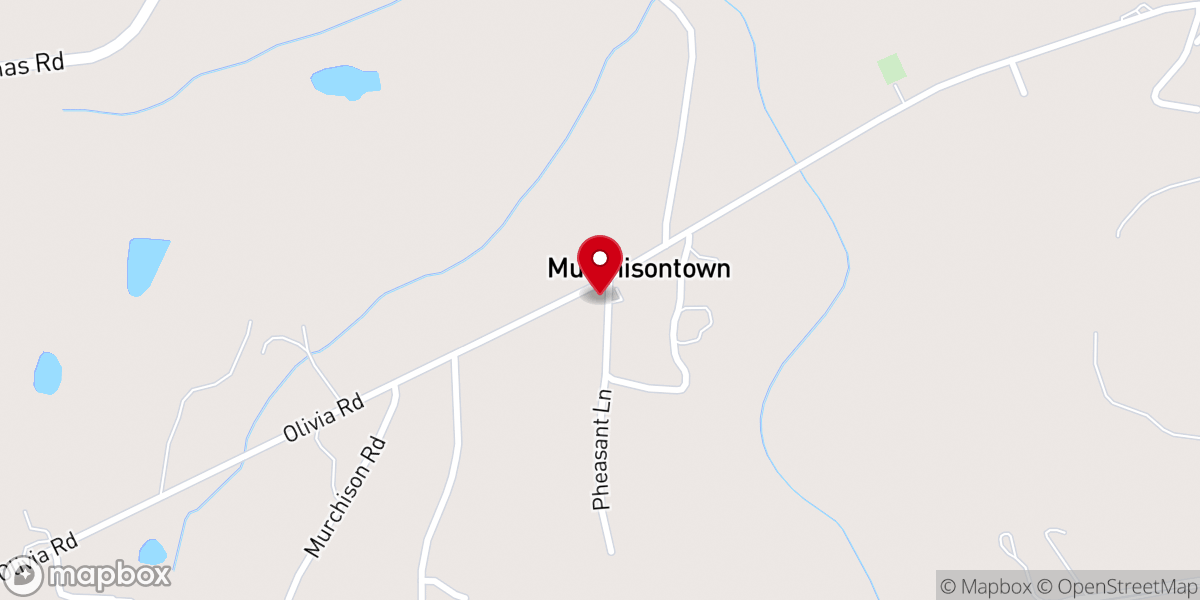 Map showing location of Murchison Chapel