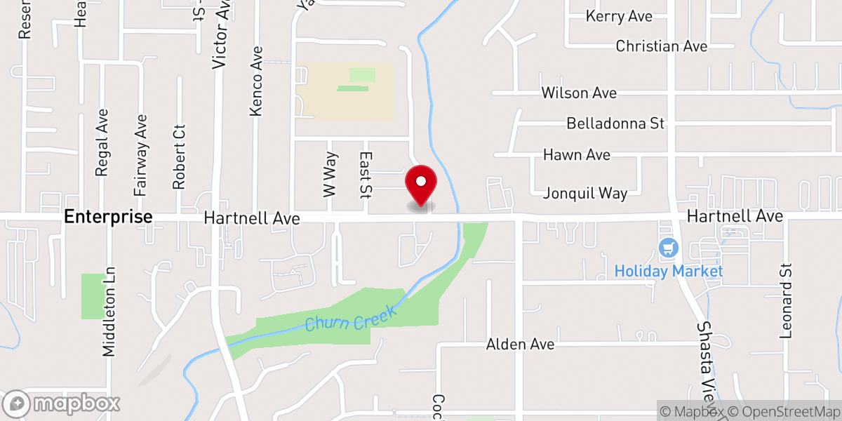 Map showing location of New Testament Christian Church