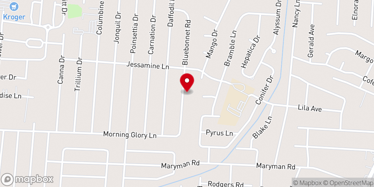 Map showing location of Jenyo Omolehin Ministries