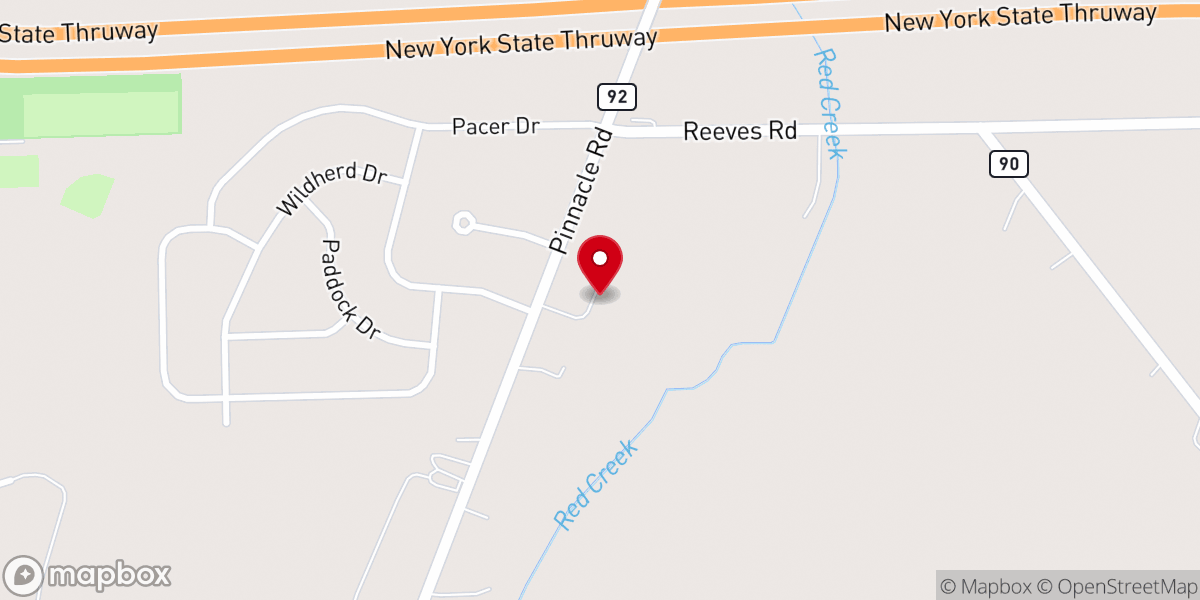 Map showing location of Adonai Community Fellowship Inc