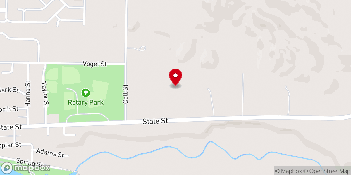 Map showing location of Free Methodist Church