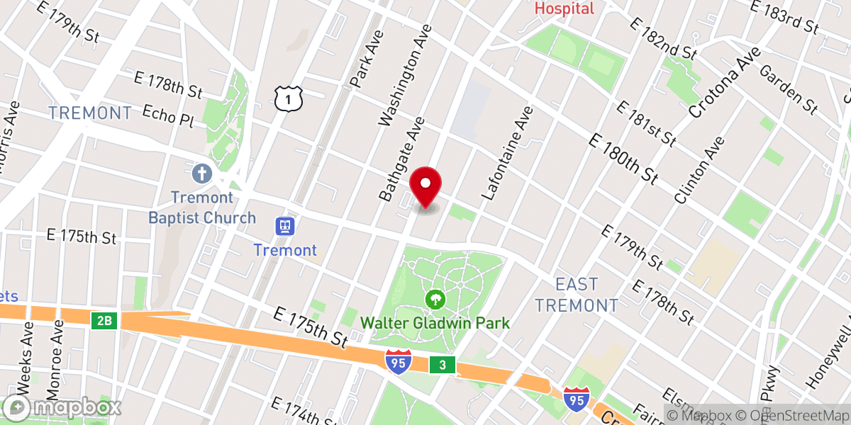 Map showing location of Trinity Presbyterian Church, Inc.