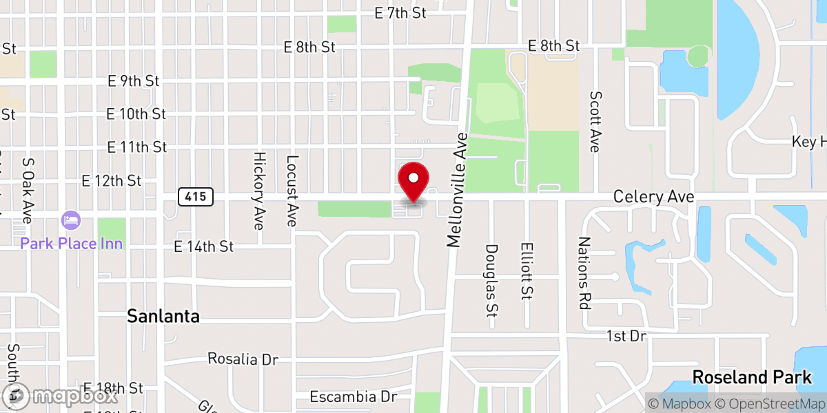 Map showing location of House of Refuge Ministries Inc