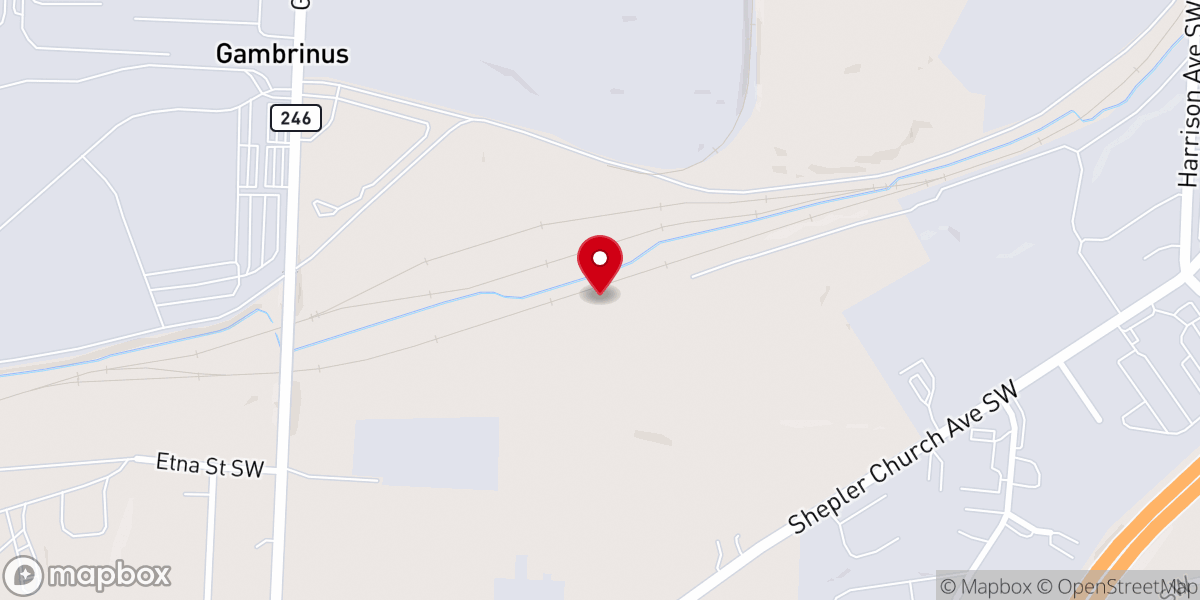 Map showing location of Purpose Institute Inc